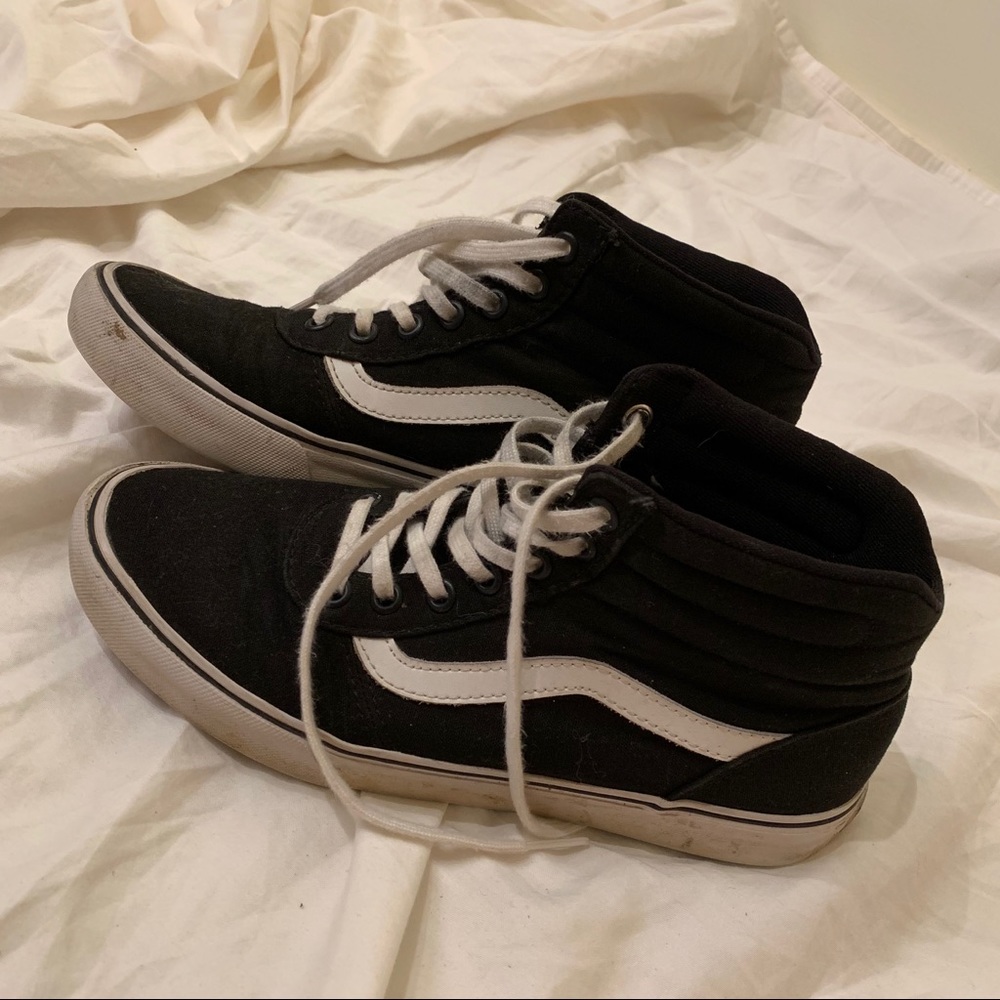 Gently Worn High-Top Vans